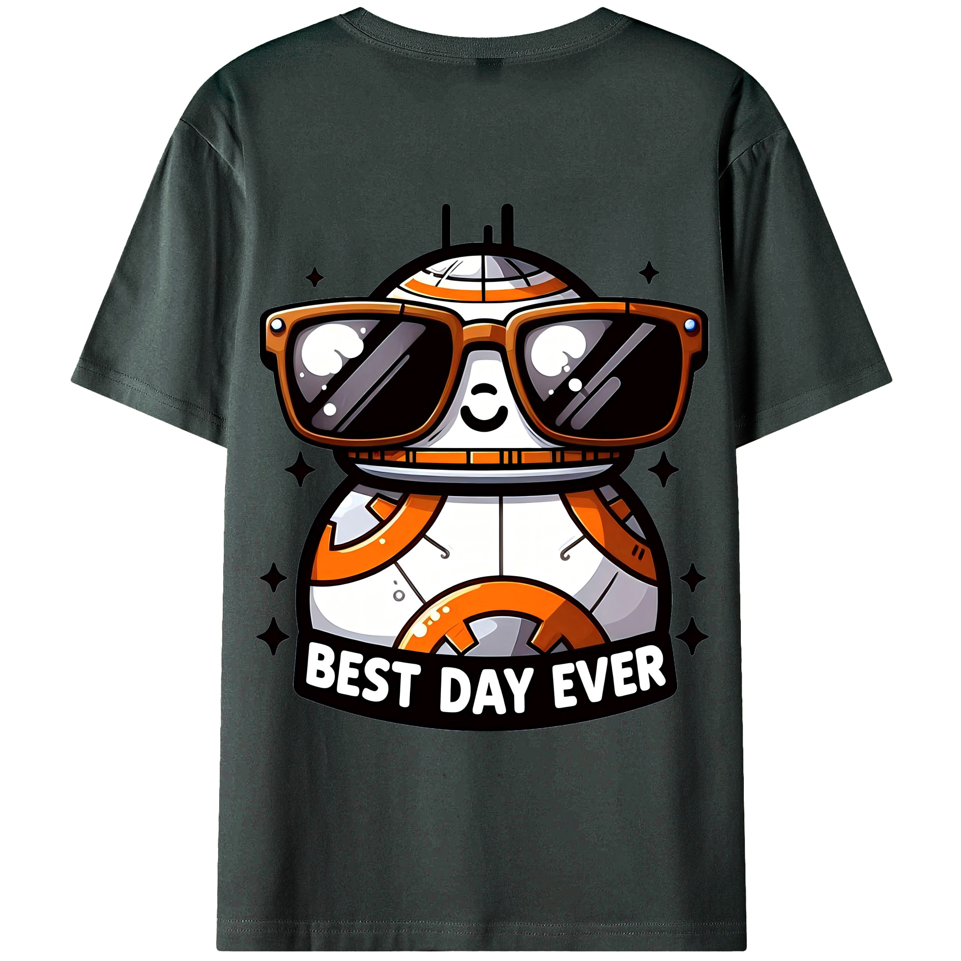 （画像用） スター・ウォーズ Star Wars 綿100％ メンズ半袖Tシャツ（バックプリント） 通気性